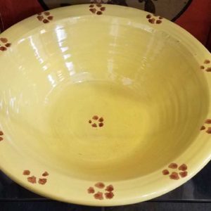 Italian Glazed Terracotta Bowl