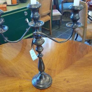 Sterling Silver Weighted 3-Light Candelabra