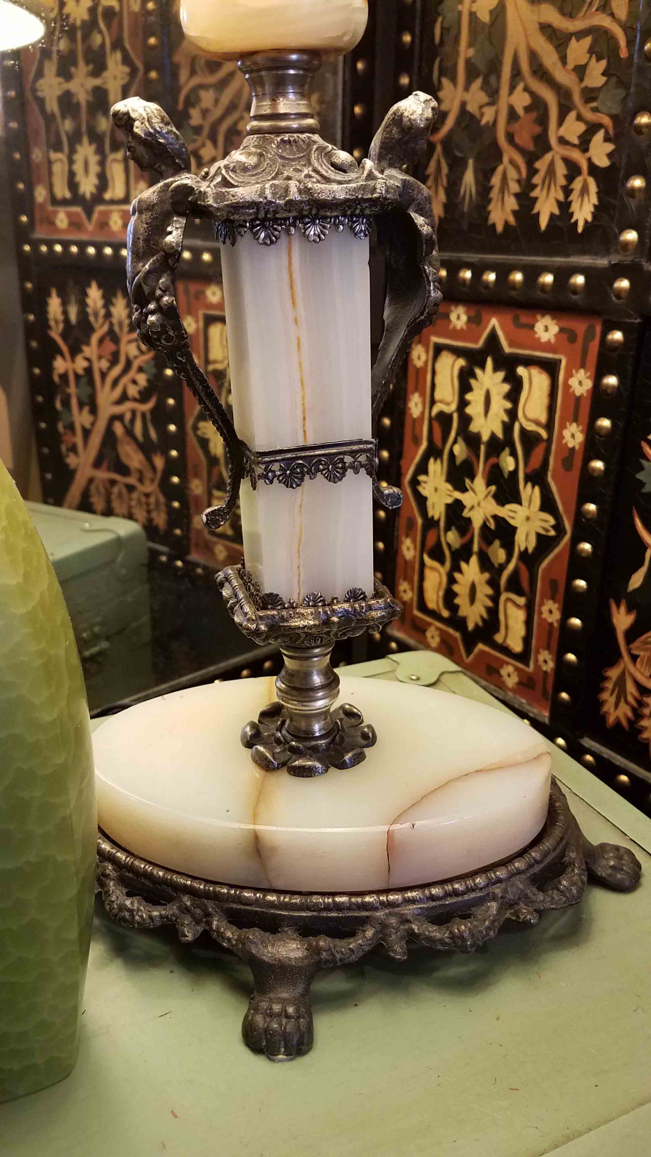 onyx table lamp